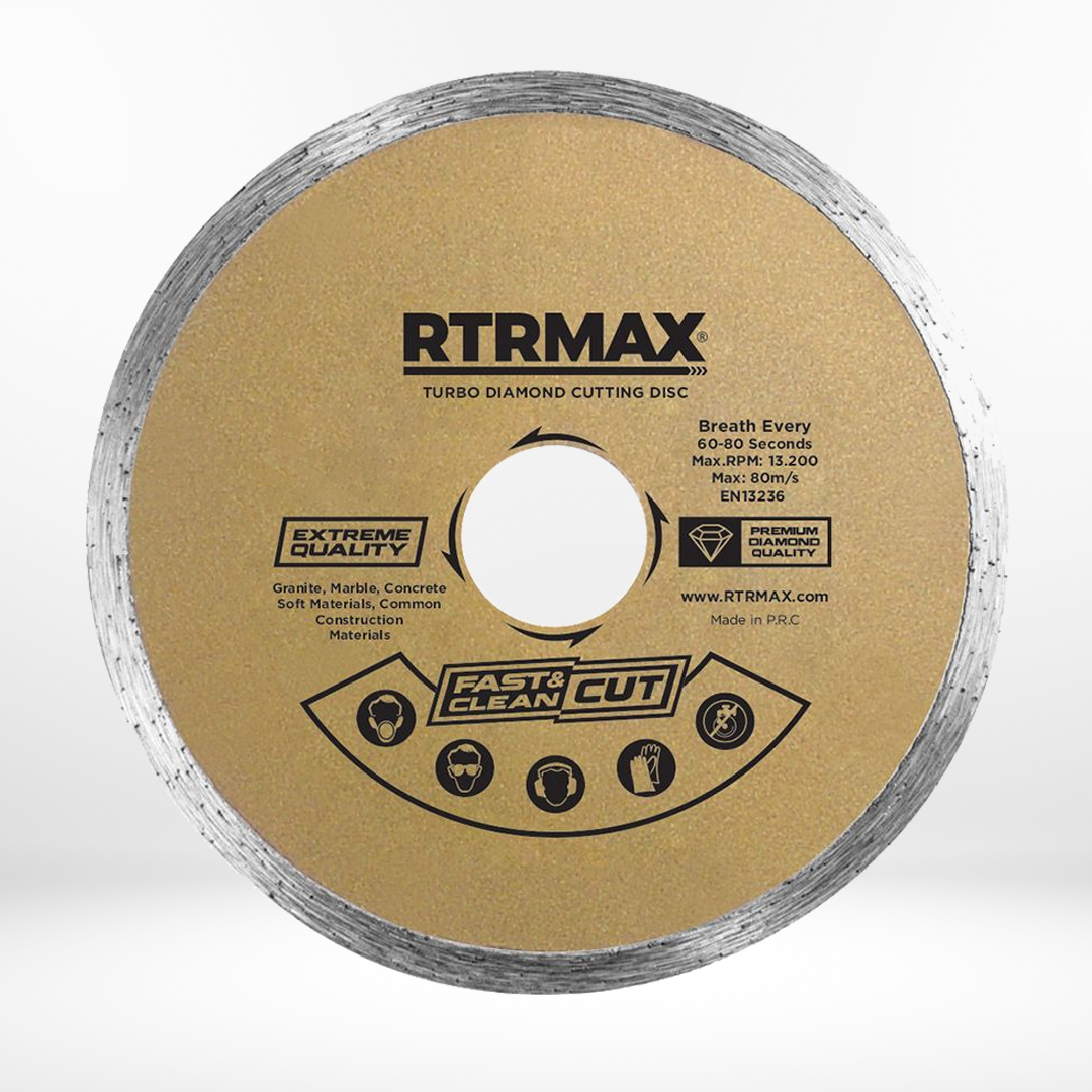 RTRMAX REB180 SÜREKLI ELMAS TESTERE 180 MM